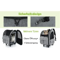 Pecute Hunderucksack Hundetrolley