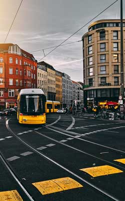 Hundebuggy Stadt